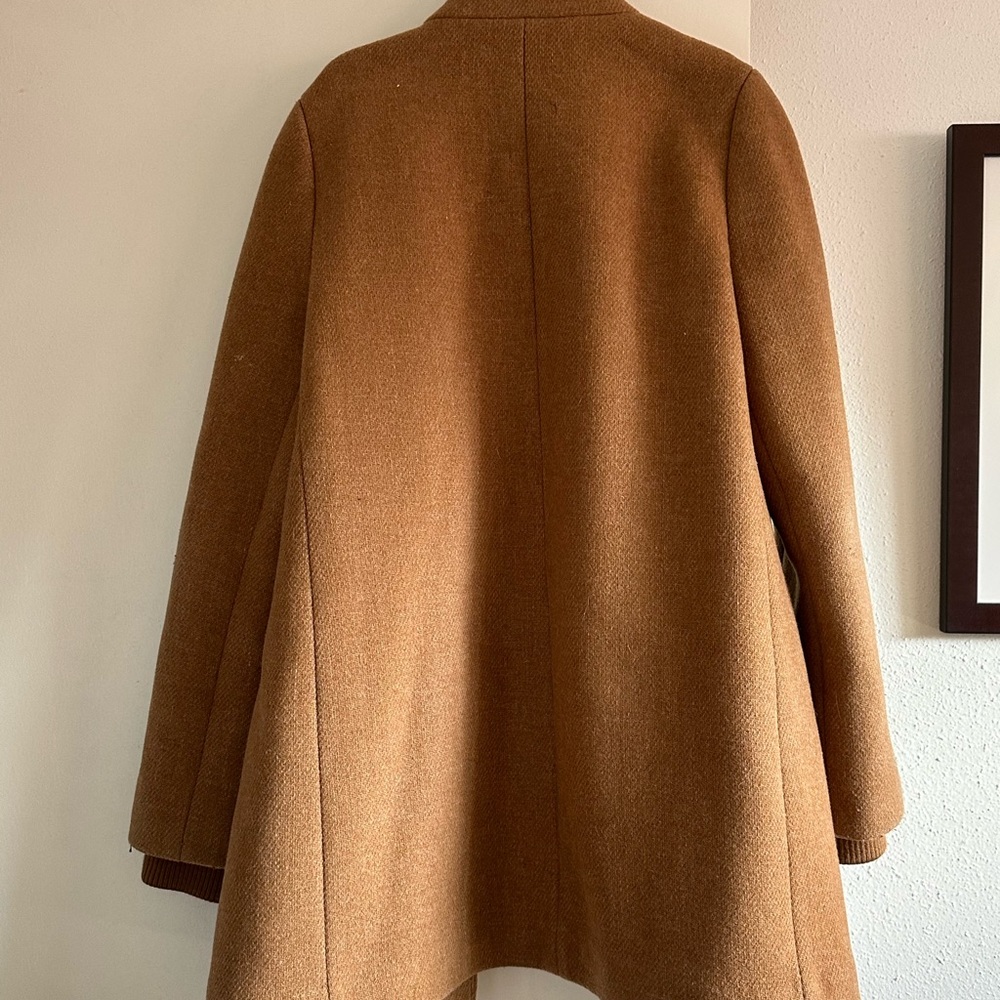 JCrew Lodge coat in Italian stadium-cloth wool.